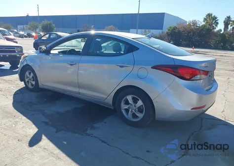 2014 Hyundai Elantra Se z USA, uszkodzony, nr VIN 5NPDH4AE8EH496574